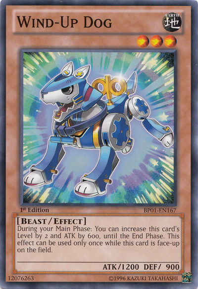 Wind-Up Dog [BP01-EN167] Common Yu-Gi-Oh!