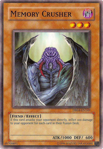 Memory Crusher [DR04-EN149] Common Yu-Gi-Oh!