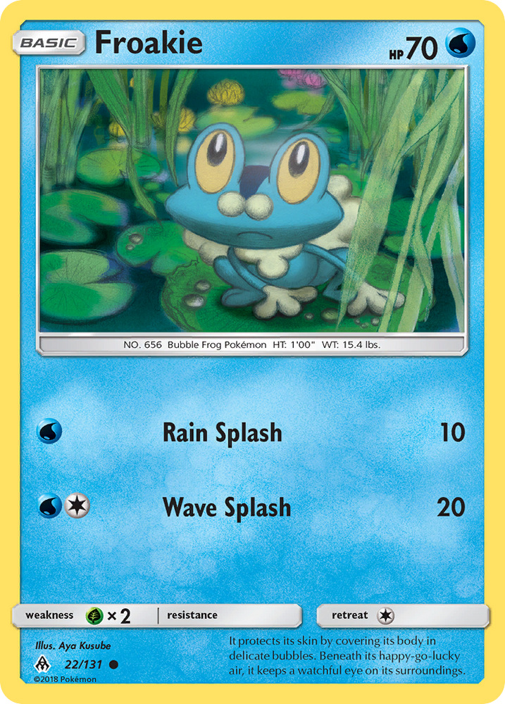 Froakie (22/131) [Sun & Moon: Forbidden Light] Pokémon