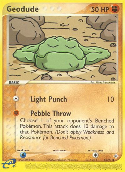 Geodude (55/97) [EX: Dragon] Pokémon