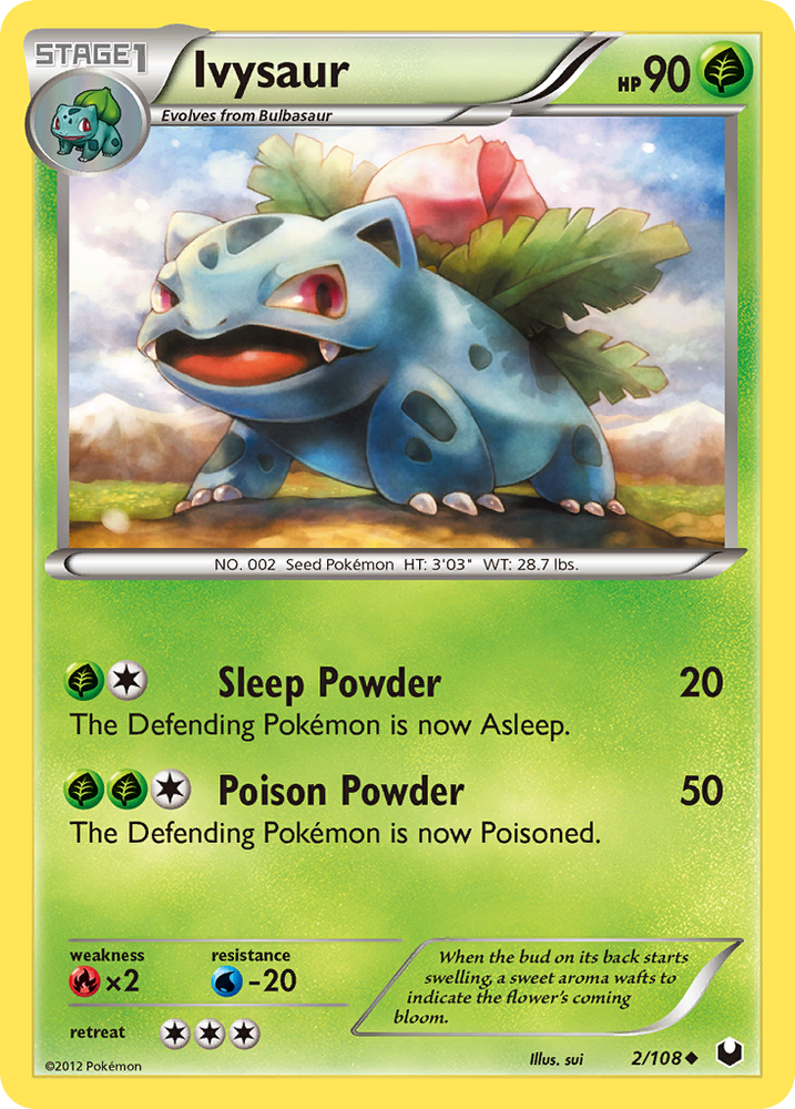 Ivysaur (2/108) [Black & White: Dark Explorers] Pokémon