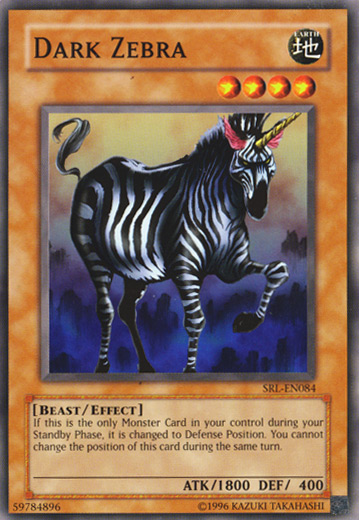 Dark Zebra [SRL-084] Common Yu-Gi-Oh!
