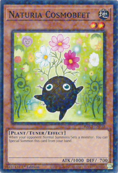Naturia Cosmobeet (Duel Terminal) [HAC1-EN100] Common Yu-Gi-Oh!