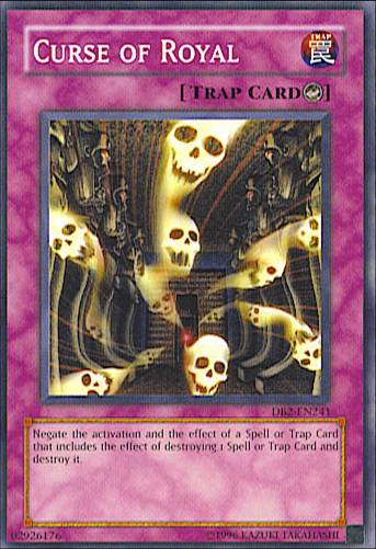Curse of Royal [DB2-EN241] Common Yu-Gi-Oh!