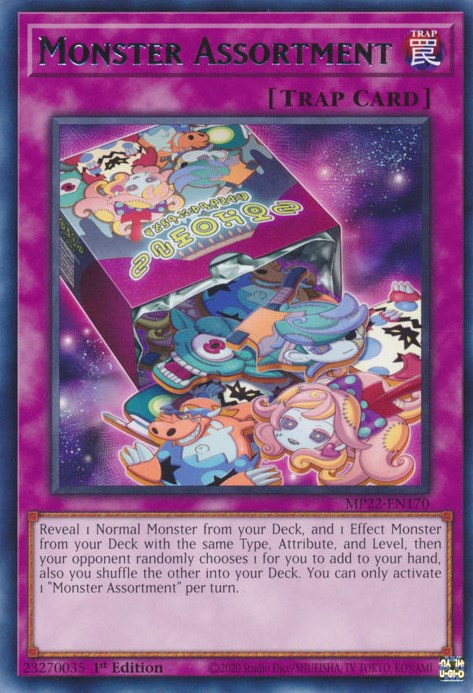 Monster Assortment [MP22-EN170] Rare Yu-Gi-Oh!