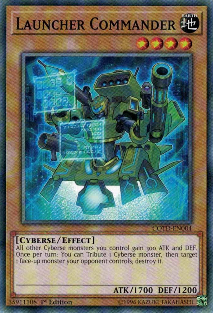Launcher Commander [COTD-EN004] Common Yu-Gi-Oh!