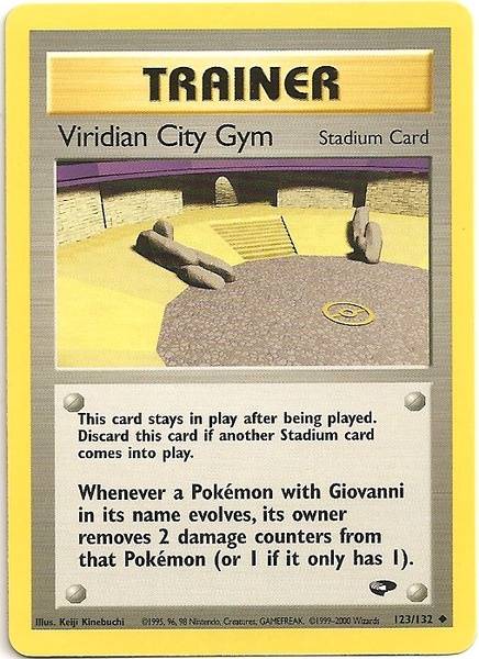 Viridian City Gym (123/132) [Gym Challenge Unlimited] Pokémon
