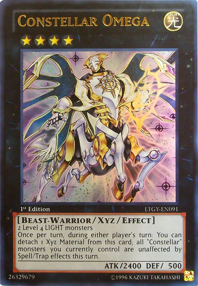 Constellar Omega [LTGY-EN091] Ultra Rare Yu-Gi-Oh!