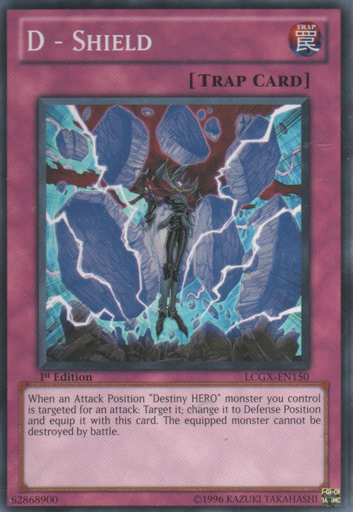 D - Shield [LCGX-EN150] Common Yu-Gi-Oh!
