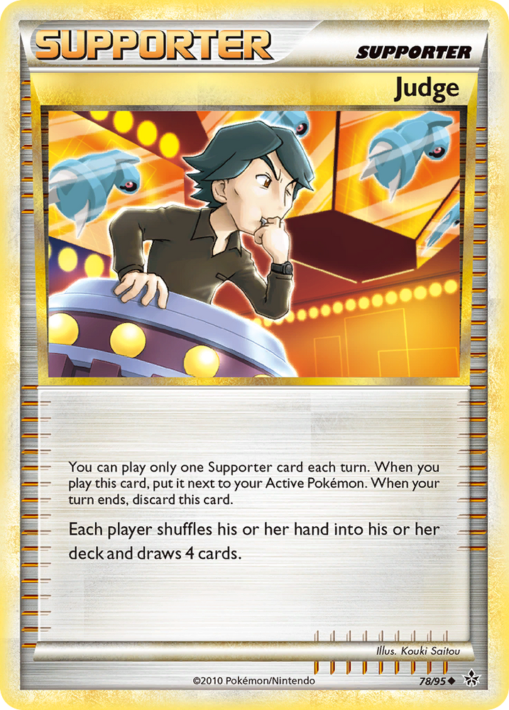 Judge (78/95) [HeartGold & SoulSilver: Unleashed] Pokémon