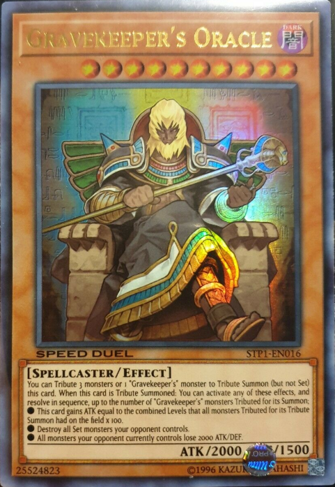 Gravekeeper's Oracle [STP1-EN016] Ultra Rare Yu-Gi-Oh!