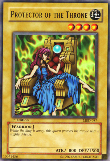 Protector of the Throne [MRD-087] Common Yu-Gi-Oh!