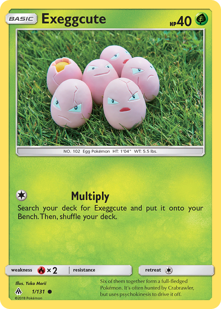 Exeggcute (1/131) [Sun & Moon: Forbidden Light] Pokémon