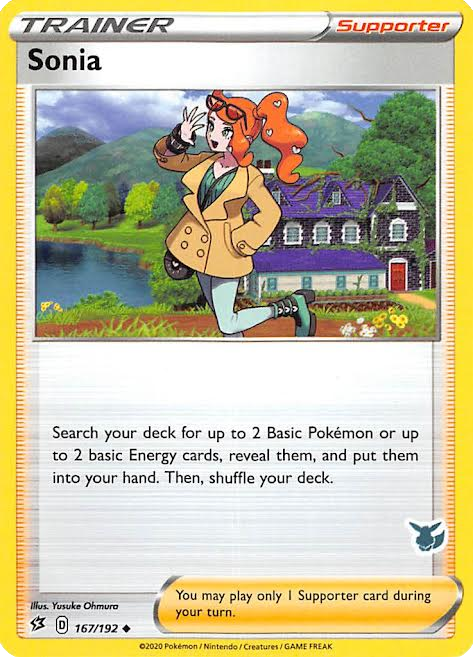Sonia (167/192) (Eevee Deck) [Battle Academy 2022] Pokémon