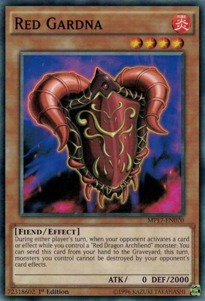 Red Gardna [MP17-EN070] Common Yu-Gi-Oh!