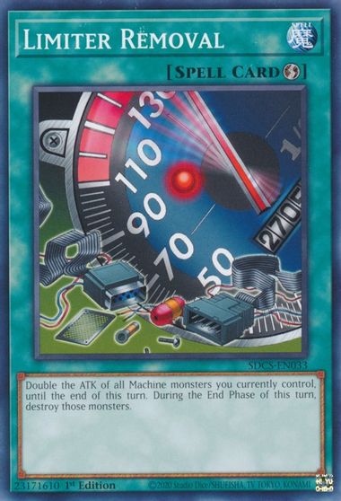 Limiter Removal [SDCS-EN033] Common Yu-Gi-Oh!