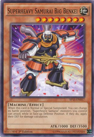 Superheavy Samurai Big Benkei [SP15-EN017] Common Yu-Gi-Oh!