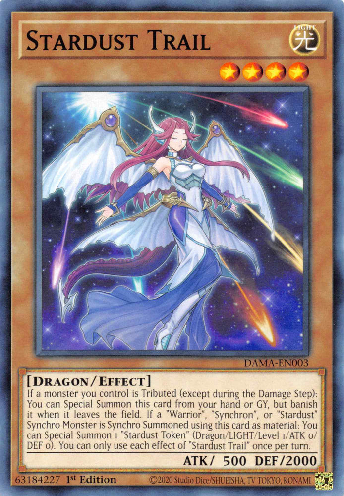 Stardust Trail [DAMA-EN003] Common Yu-Gi-Oh!