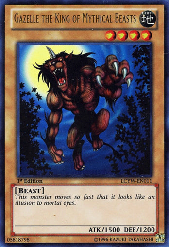 Gazelle the King of Mythical Beasts [LCYW-EN011] Ultra Rare Yu-Gi-Oh!