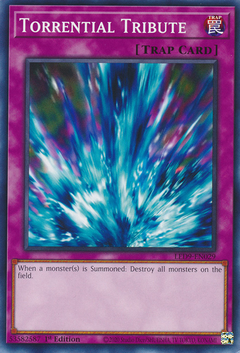 Torrential Tribute [LED9-EN029] Common Yu-Gi-Oh!