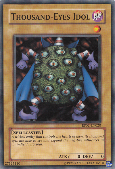 Thousand-Eyes Idol [RP02-EN020] Common Yu-Gi-Oh!