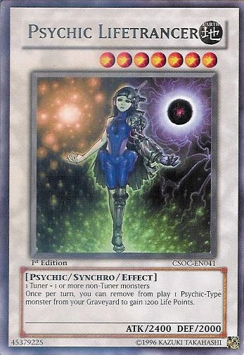 Psychic Lifetrancer [CSOC-EN041] Rare Yu-Gi-Oh!