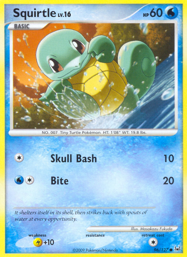Squirtle (96/127) [Platinum: Base Set] Pokémon