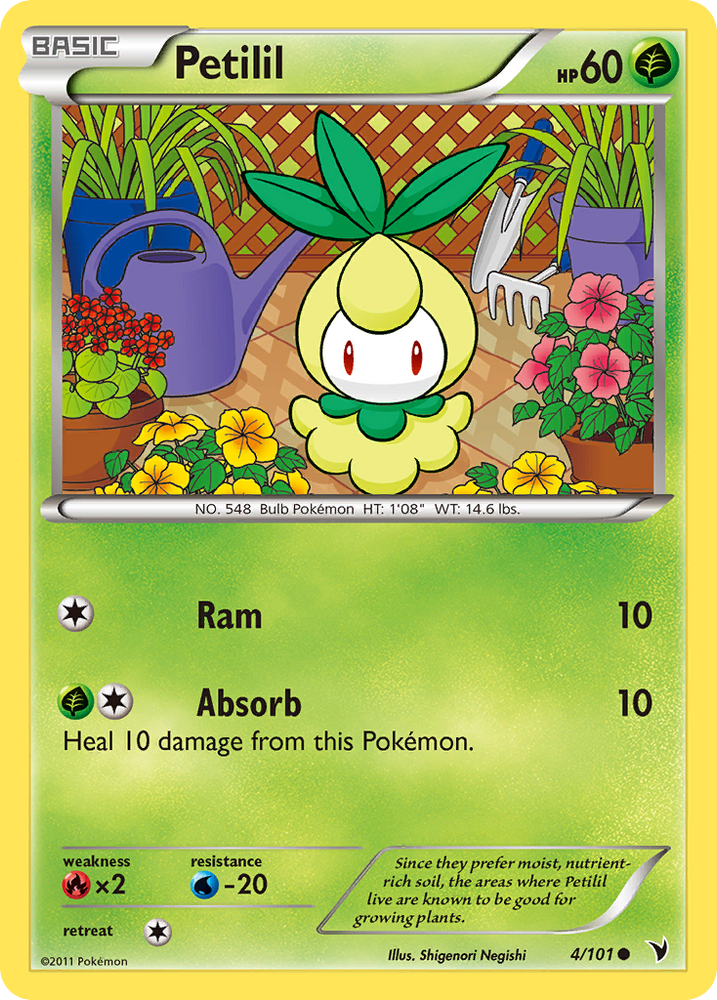 Petilil (4/101) [Black & White: Noble Victories] Pokémon
