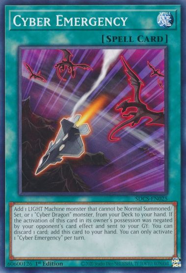 Cyber Emergency [SDCS-EN025] Common Yu-Gi-Oh!