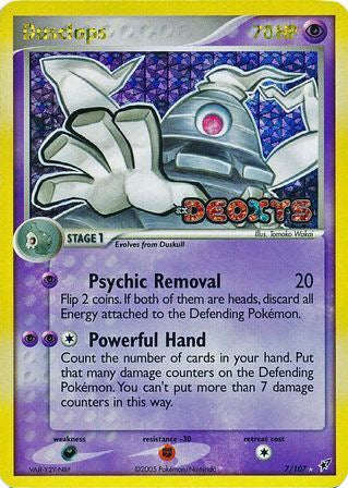 Dusclops (7/107) (Stamped) [EX: Deoxys] Pokémon