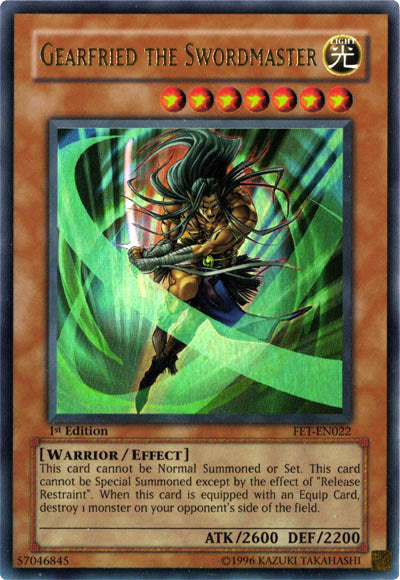 Gearfried the Swordmaster [FET-EN022] Ultra Rare Yu-Gi-Oh!