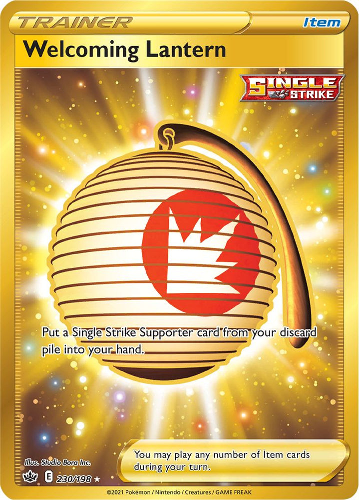Welcoming Lantern (230/198) [Sword & Shield: Chilling Reign] Pokémon