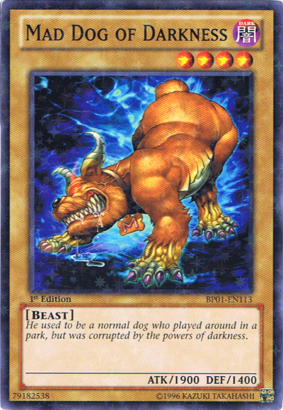 Mad Dog of Darkness [BP01-EN113] Starfoil Rare Yu-Gi-Oh!
