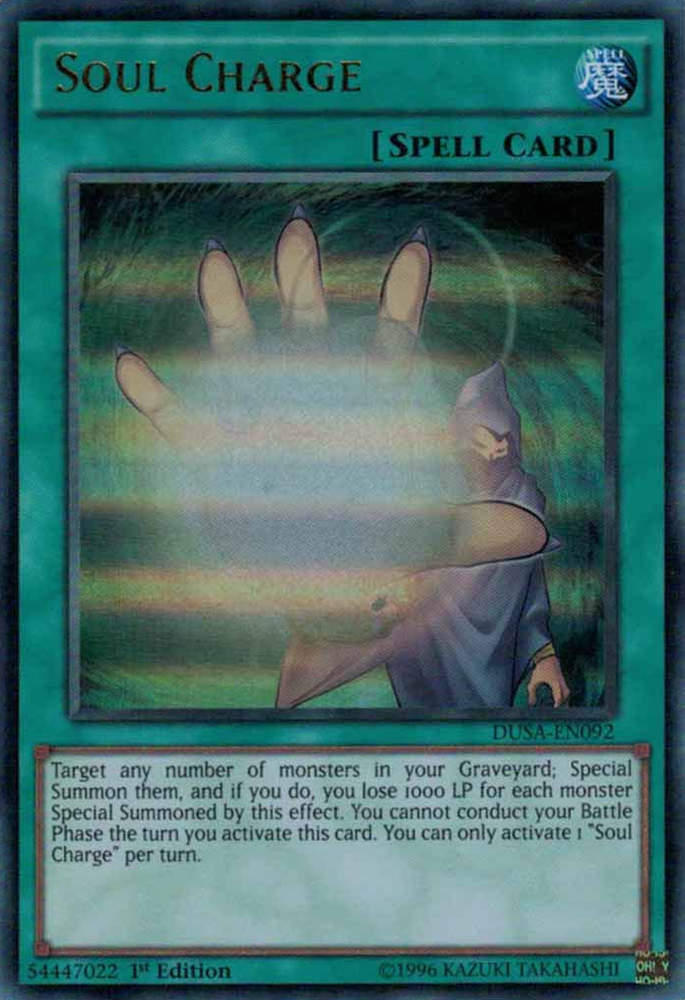Soul Charge [DUSA-EN092] Ultra Rare Yu-Gi-Oh!