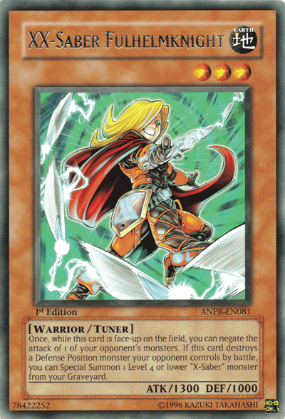 XX-Saber Fulhelmknight [ANPR-EN081] Rare Yu-Gi-Oh!