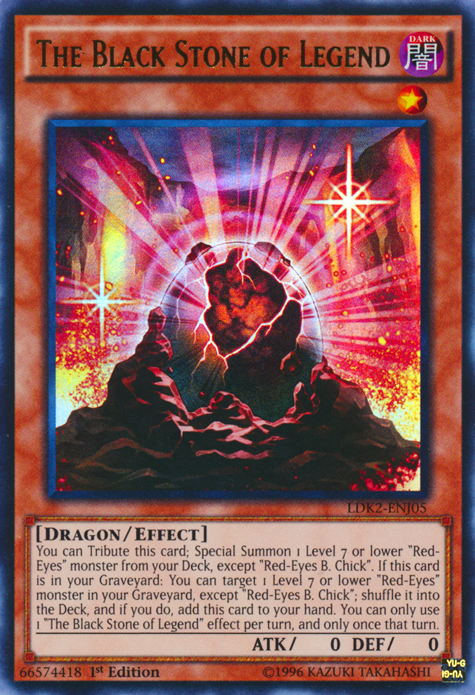 The Black Stone of Legend [LDK2-ENJ05] Ultra Rare Yu-Gi-Oh!