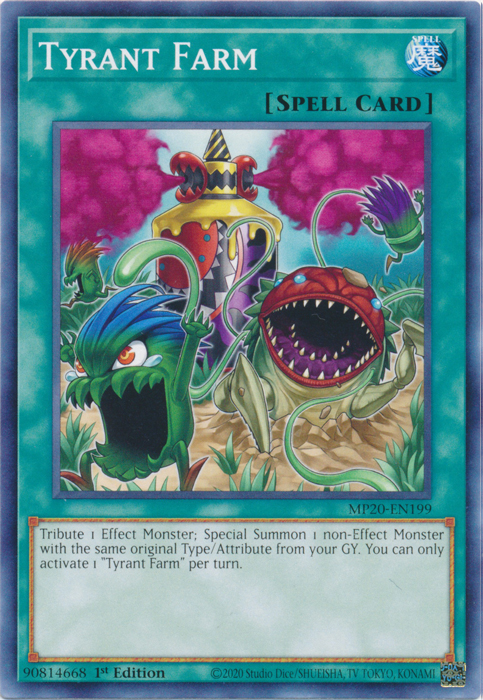 Tyrant Farm [MP20-EN199] Common Yu-Gi-Oh!