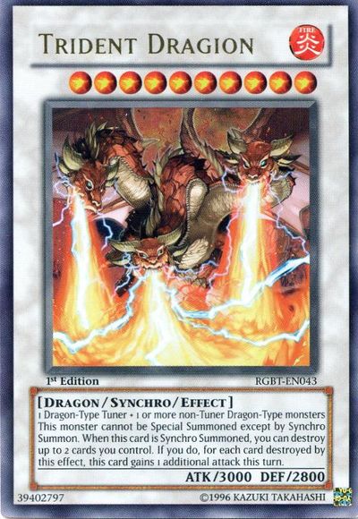 Trident Dragion [RGBT-EN043] Ultra Rare Yu-Gi-Oh!