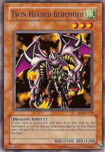 Twin-Headed Behemoth [DB2-EN174] Common Yu-Gi-Oh!