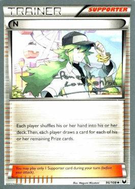 N (96/108) (Anguille Sous Roche - Clement Lamberton) [World Championships 2013] Pokémon