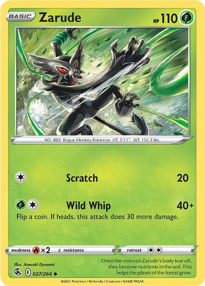 Zarude (027/264) [Sword & Shield: Fusion Strike] Pokémon