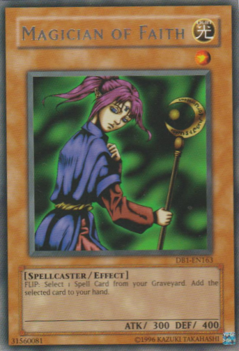 Magician of Faith [DB1-EN163] Rare Yu-Gi-Oh!