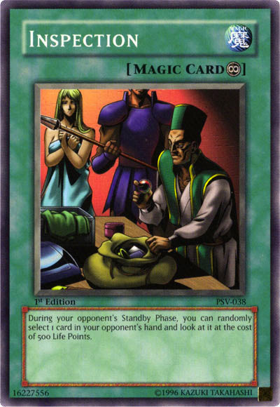 Inspection [PSV-038] Common Yu-Gi-Oh!