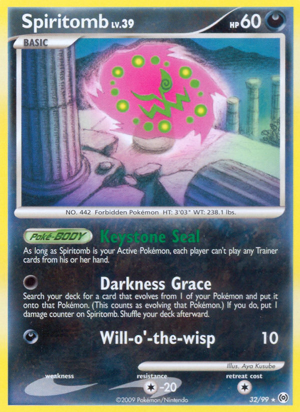 Spiritomb (32/99) [Platinum: Arceus] Pokémon