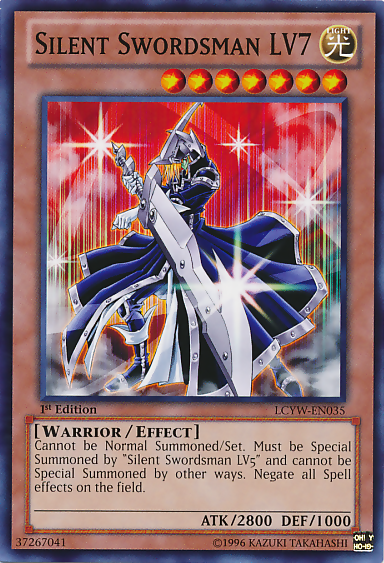 Silent Swordsman LV7 [LCYW-EN035] Common Yu-Gi-Oh!