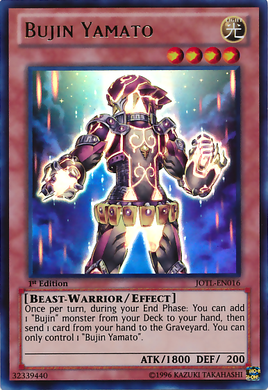 Bujin Yamato [JOTL-EN016] Ultra Rare Yu-Gi-Oh!