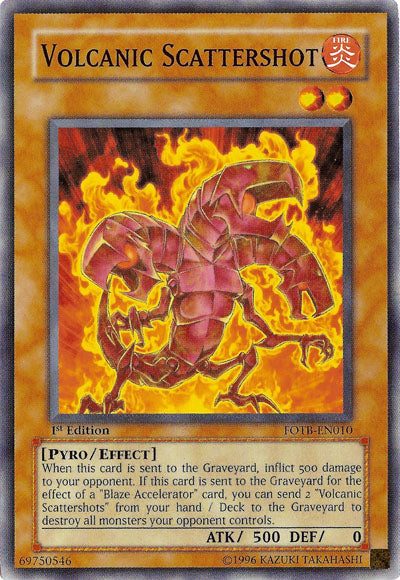 Volcanic Scattershot [FOTB-EN010] Common Yu-Gi-Oh!