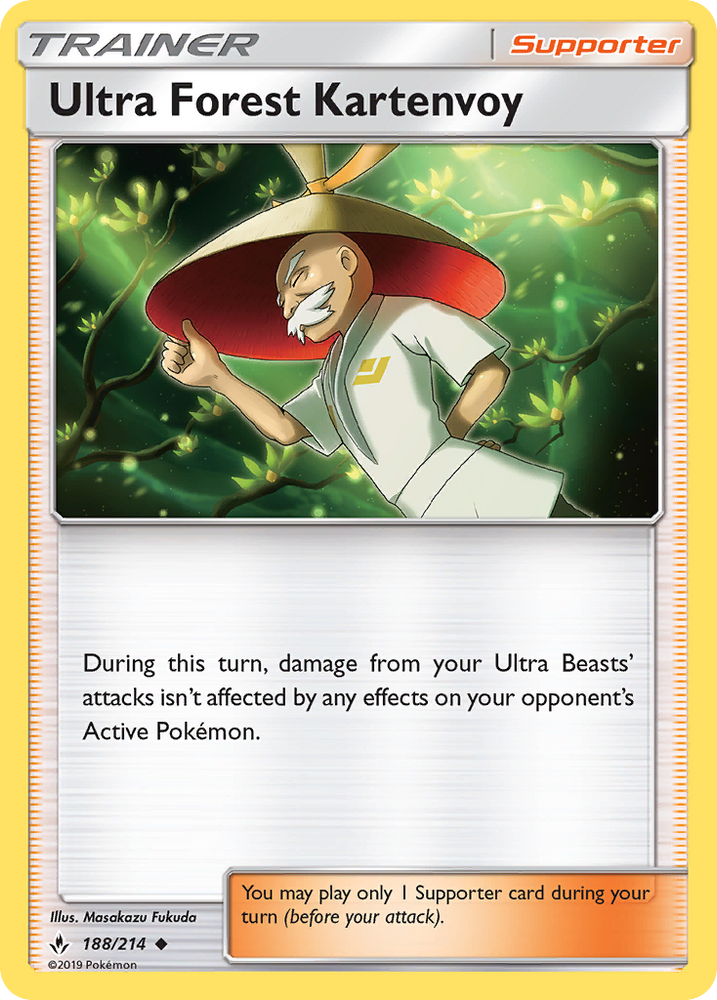 Ultra Forest Kartenvoy (188/214) [Sun & Moon: Unbroken Bonds] Pokémon