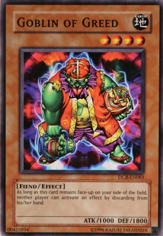 Goblin of Greed [DCR-EN065] Common Yu-Gi-Oh!