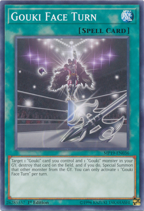 Gouki Face Turn [MP19-EN036] Common Yu-Gi-Oh!